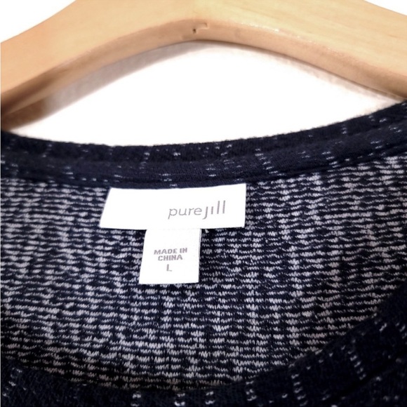 J. Jill Textured midi length dress - Picture 3 of 6